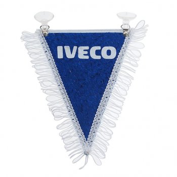 207 р. Вымпел IVECO с бахромой на 2-х присосках АВТОРЕАЛ АВТОРЕАЛ iveco АВТОРЕАЛ iveco  с доставкой в г. Кемерово. Увеличить фотографию 1