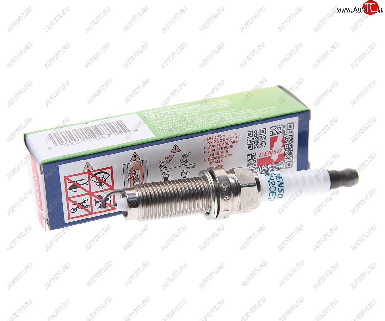 1 349 р. Свеча зажигания IXEH20ETT IRIDIUM TT DENSO DENSO ixeh20ett  с доставкой в г. Кемерово