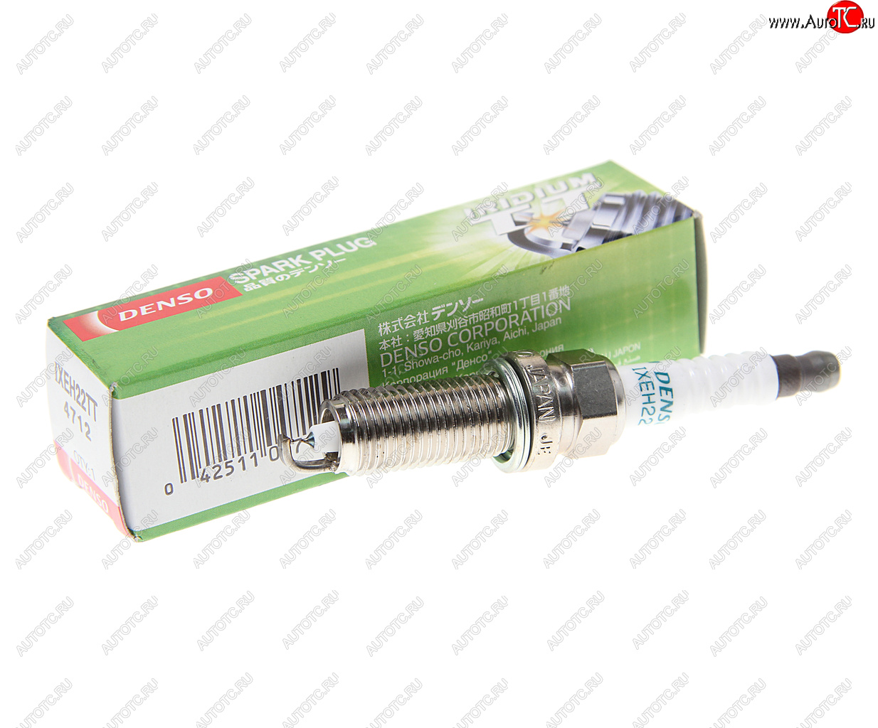 1 699 р. Свеча зажигания IXEH22TT IRIDIUM TT DENSO DENSO ixeh22tt  с доставкой в г. Кемерово
