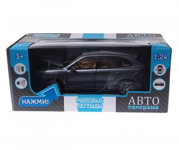 3 199 р. Модель автомобиля PORCHE Cayenne S металлическая (1:24) АВТОПАНОРАМА АВТОПАНОРАМА j10053jb1251131  с доставкой в г. Кемерово. Увеличить фотографию 2