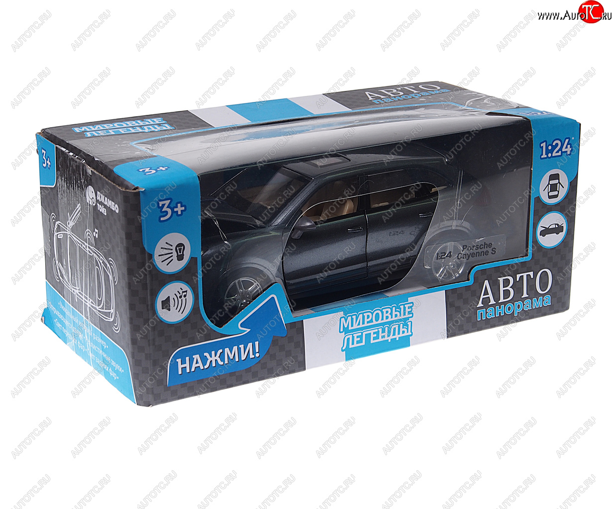 3 199 р. Модель автомобиля PORCHE Cayenne S металлическая (1:24) АВТОПАНОРАМА АВТОПАНОРАМА j10053jb1251131  с доставкой в г. Кемерово