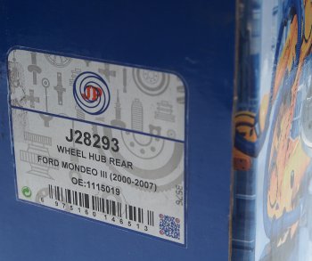 4 199 р. Ступица FORD Focus (05-),Mondeo 3 (00-) задняя в сборе J&P J&P j28293  с доставкой в г. Кемерово. Увеличить фотографию 5