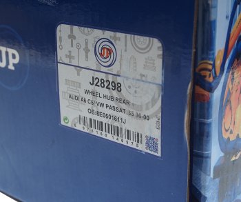 3 149 р. Ступица VW Passat (97-05) AUDI A6 SKODA Superb (98-05) задняя с подшипником J&P J&P j28298  с доставкой в г. Кемерово. Увеличить фотографию 5