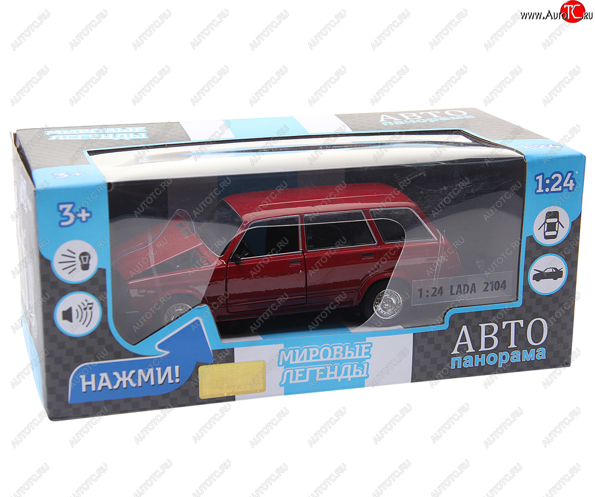 3 459 р. Модель автомобиля ВАЗ-2104 металлическая (1:24) АВТОПАНОРАМА АВТОПАНОРАМА jb1200166jb1200168 АВТОПАНОРАМА jb1200166jb1200168  с доставкой в г. Кемерово