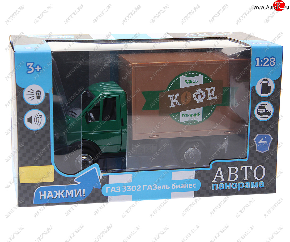 3 459 р. Модель автомобиля ГАЗ-3302 ГАЗель Бизнес металлическая (1:28) АВТОПАНОРАМА АВТОПАНОРАМА jb1200216 АВТОПАНОРАМА jb1200216  с доставкой в г. Кемерово