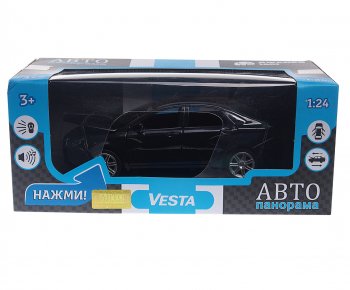 3 499 р. Модель автомобиля ЛАДА Vesta металлическая (1:24) АВТОПАНОРАМА АВТОПАНОРАМА jb1251150  с доставкой в г. Кемерово. Увеличить фотографию 2