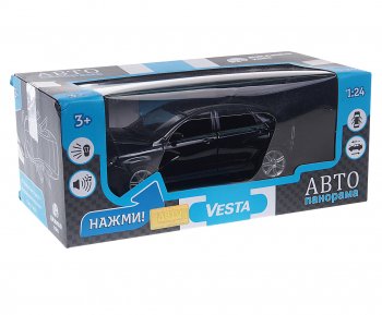 3 499 р. Модель автомобиля ЛАДА Vesta металлическая (1:24) АВТОПАНОРАМА АВТОПАНОРАМА jb1251150  с доставкой в г. Кемерово. Увеличить фотографию 1