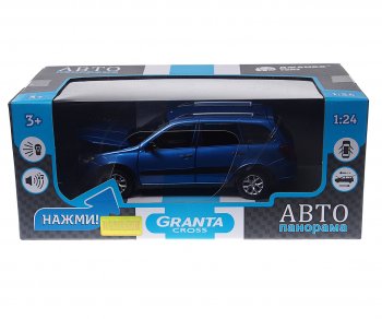 2 799 р. Модель автомобиля ЛАДА Granta Cross металлическая (1:24) АВТОПАНОРАМА АВТОПАНОРАМА jb1251205jb1251206jb1251207  с доставкой в г. Кемерово. Увеличить фотографию 2