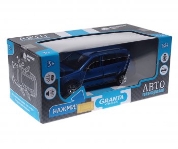 2 799 р. Модель автомобиля ЛАДА Granta Cross металлическая (1:24) АВТОПАНОРАМА АВТОПАНОРАМА jb1251205jb1251206jb1251207  с доставкой в г. Кемерово. Увеличить фотографию 1