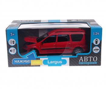3 499 р. Модель автомобиля ЛАДА Ларгус металлическая (1:24) АВТОПАНОРАМА АВТОПАНОРАМА jb1251419  с доставкой в г. Кемерово. Увеличить фотографию 2