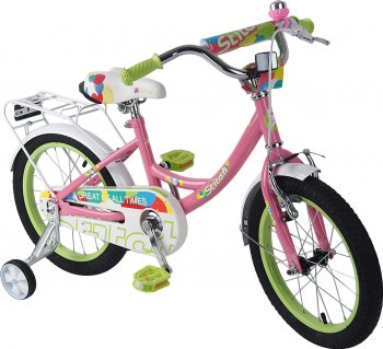 5 499 р. Велосипед 16 1-ск. (4-6 лет) розовый Joying STITCH STITCH jk1912007 16 b  с доставкой в г. Кемерово. Увеличить фотографию 8