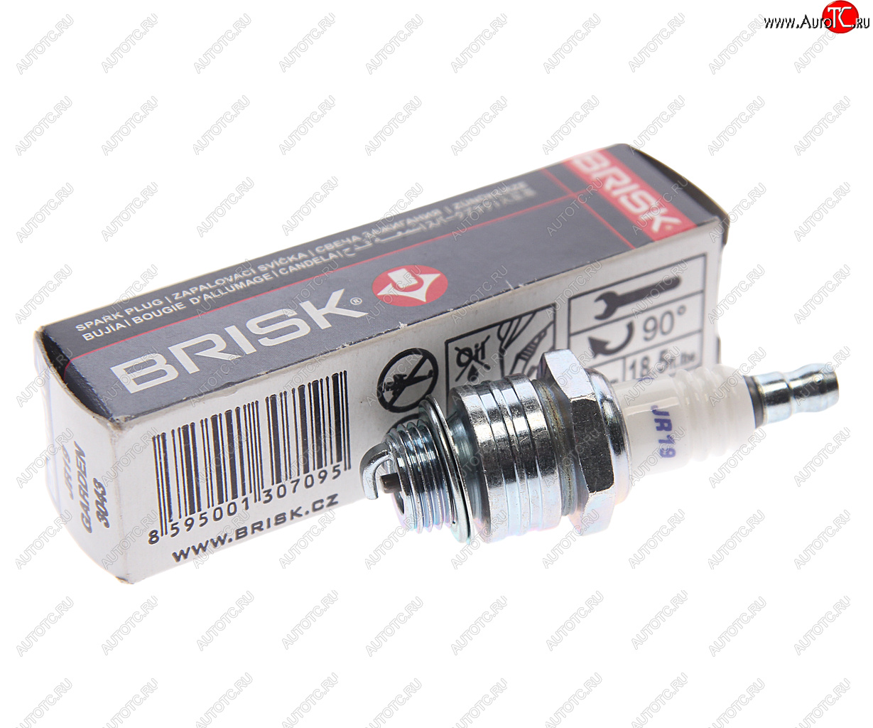 276 р. Свеча зажигания JR19 (газонокосилка,бензопила) BRISK BRISK jr19 BRISK jr19  с доставкой в г. Кемерово