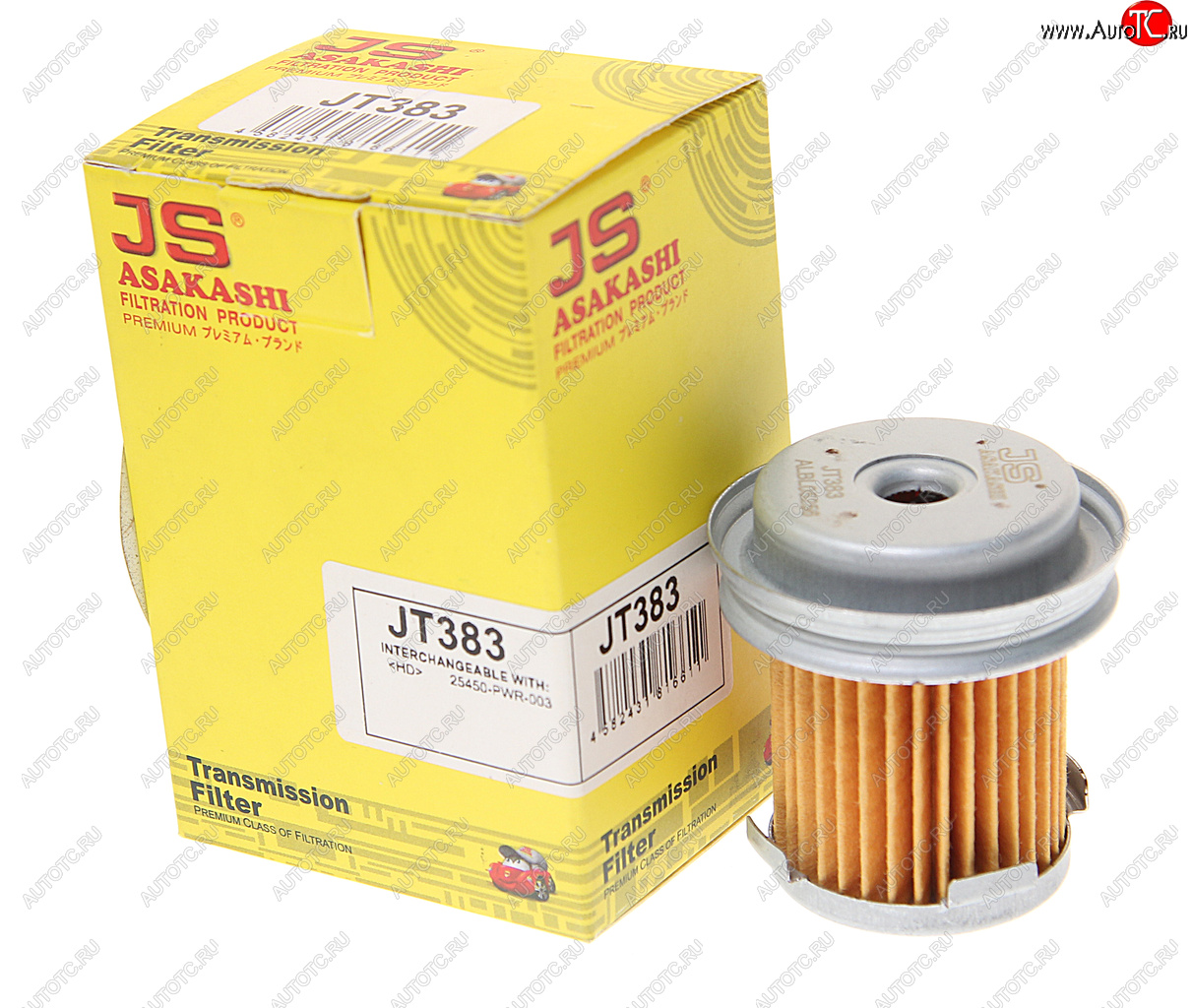2 359 р. Фильтр масляный АКПП HONDA Jazz (02-08) JS ASAKASHI JS ASAKASHI jt383  с доставкой в г. Кемерово