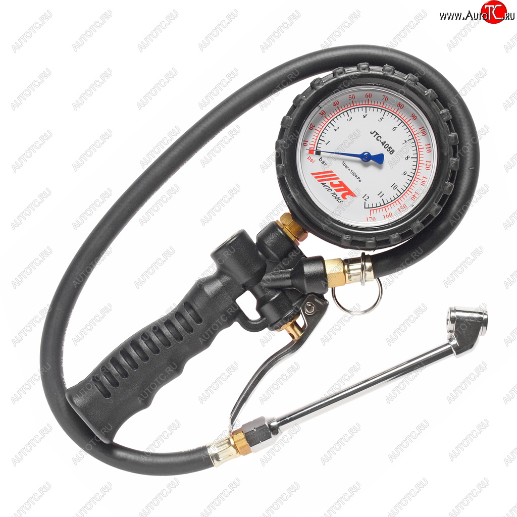 12 399 р. Манометр шинный 12атм. многофункциональный 170PSI JTC  jtc-4058l  с доставкой в г. Кемерово