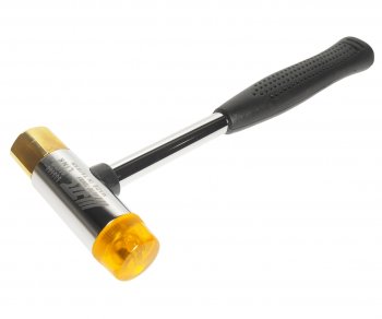 3 599 р. Молоток 89х250мм двухсторонний пластиковый боек JTC JTC TOOLS CO., LTD jtc-533108 JTC TOOLS CO., LTD jtc-533108  с доставкой в г. Кемерово. Увеличить фотографию 1