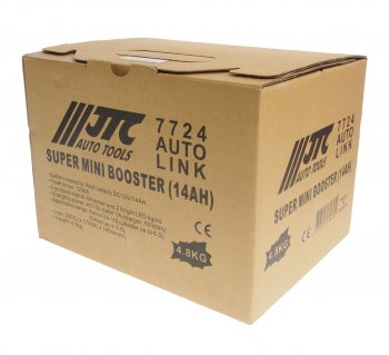 23 949 р. Устройство пусковое 12V 1200А 14000мА/ч мини JTC JTC TOOLS CO., LTD jtc-7724 JTC TOOLS CO., LTD jtc-7724  с доставкой в г. Кемерово. Увеличить фотографию 6