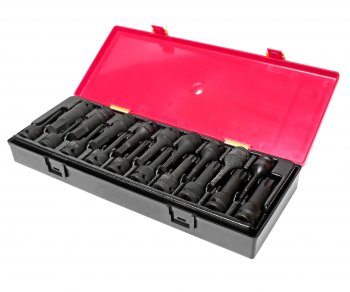 18 699 р. Набор головок торцевых 12 TORX,HEX ударных 19 предметов в кейсе JTC JTC TOOLS CO., LTD jtc-k4191  с доставкой в г. Кемерово. Увеличить фотографию 1