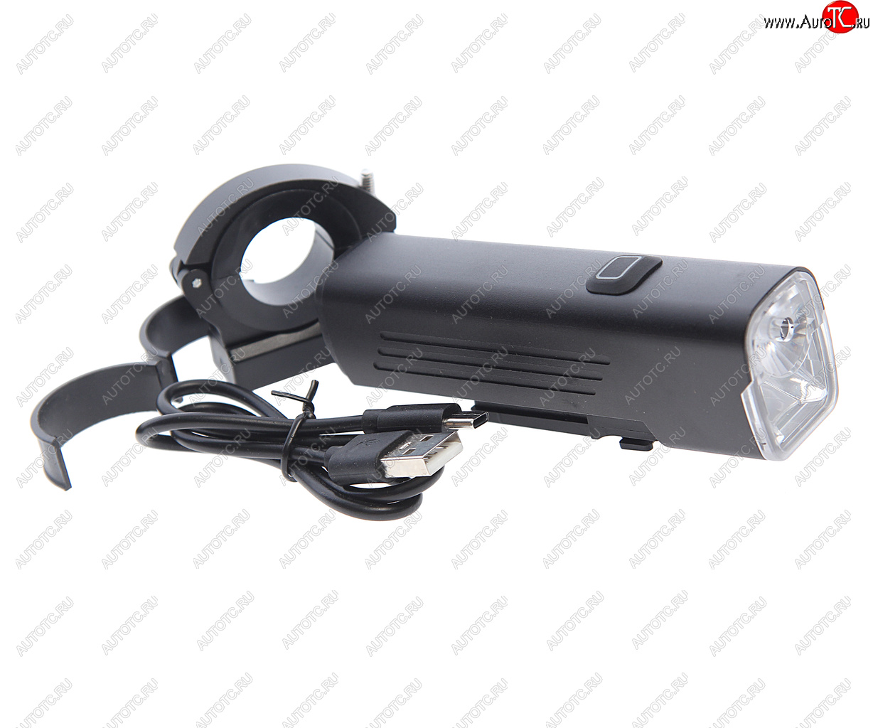 1 089 р. Фонарь велосипедный передний USB кабель с аккумулятором 1800mAh Cree Led RAPIDO RAPIDO jy-7025  с доставкой в г. Кемерово