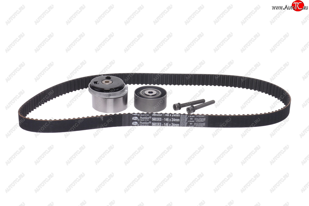 13 499 р. Комплект ГРМ CHEVROLET Aveo (11-) (1.6),Cruze (1.8) OPEL (04-) (1.61.81.6 T) GATES GATES k015603xs  с доставкой в г. Кемерово