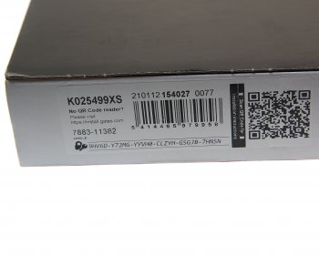 7 999 р. Комплект ГРМ OPEL Astra G (Z16XE,X16XEL,Z16XEL) GATES GATES k025499xs  с доставкой в г. Кемерово. Увеличить фотографию 5