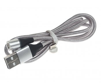 158 р. Кабель micro USB 1м FAISON FAISON k-05 union grey  с доставкой в г. Кемерово. Увеличить фотографию 1