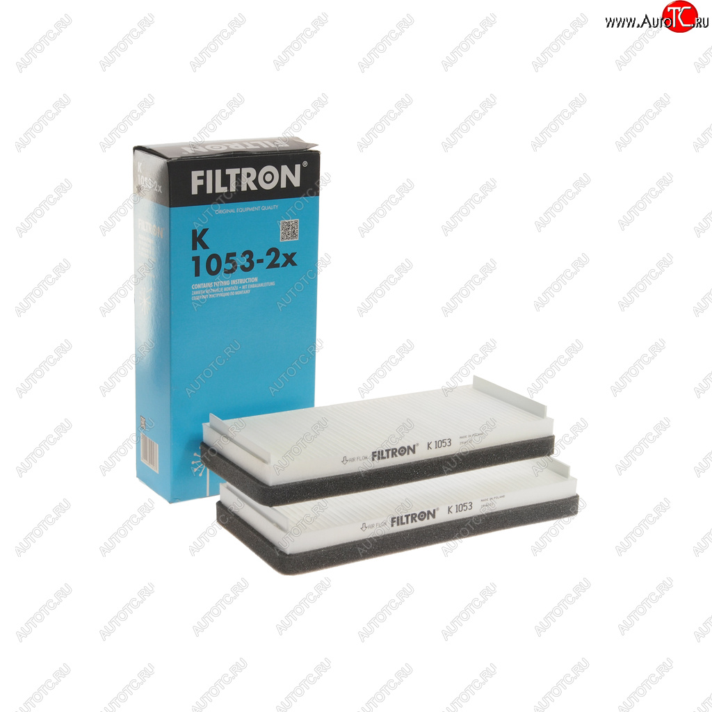 999 р. Фильтр воздушный салона MERCEDES FILTRON FILTRON k1053-2x  с доставкой в г. Кемерово