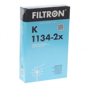 1 179 р. Фильтр воздушный салона TOYOTA Avensis (97-03) FILTRON FILTRON k1134-2x  с доставкой в г. Кемерово. Увеличить фотографию 2