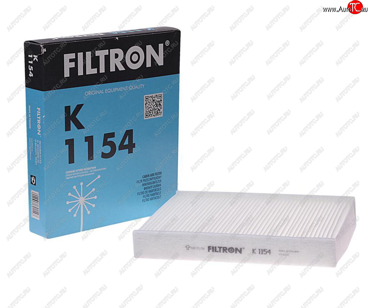 469 р. Фильтр воздушный салона FILTRON FILTRON k1154  с доставкой в г. Кемерово
