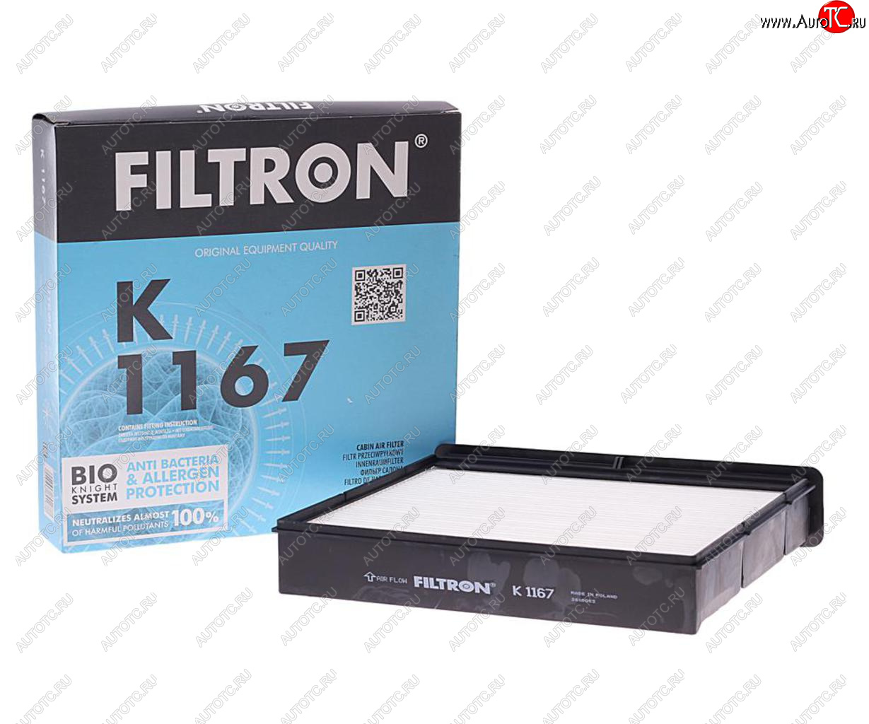 649 р. Фильтр воздушный салона RENAULT Scenic (03-09) FILTRON FILTRON k1167  с доставкой в г. Кемерово