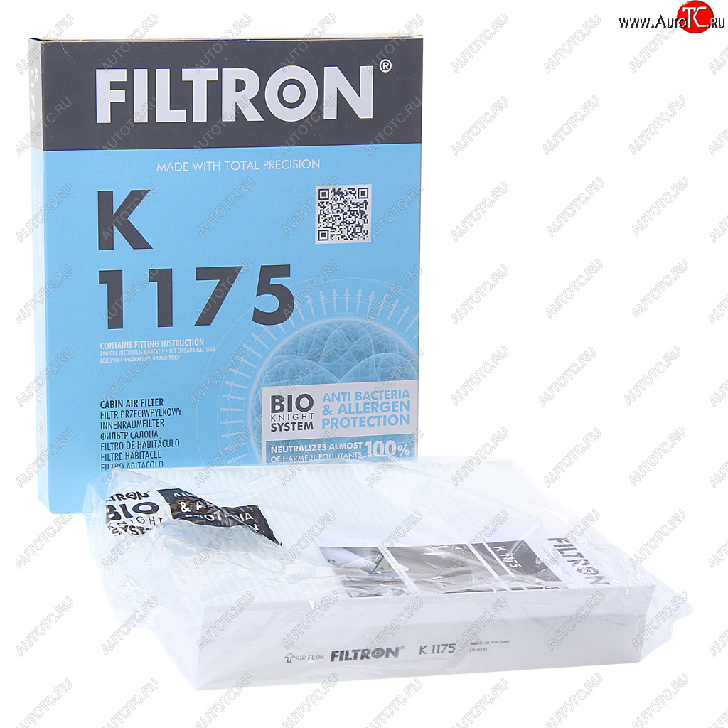 579 р. Фильтр воздушный салона HONDA Civic 5D (05-) FILTRON FILTRON k1175  с доставкой в г. Кемерово