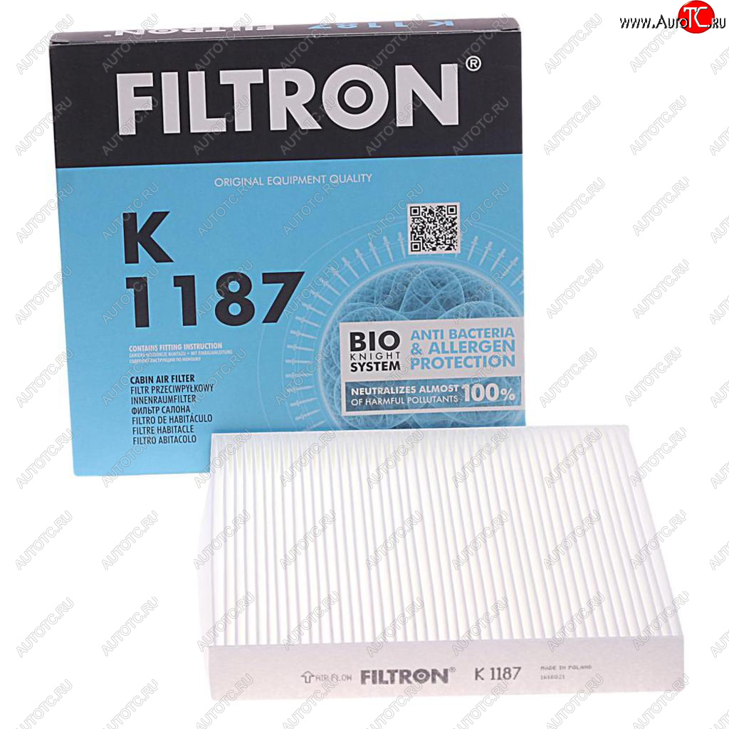 549 р. Фильтр воздушный салона HONDA Civic (08-) FILTRON FILTRON k1187  с доставкой в г. Кемерово