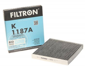 779 р. Фильтр воздушный салона HONDA Accord (03-13) угольный FILTRON FILTRON k1187a  с доставкой в г. Кемерово. Увеличить фотографию 1