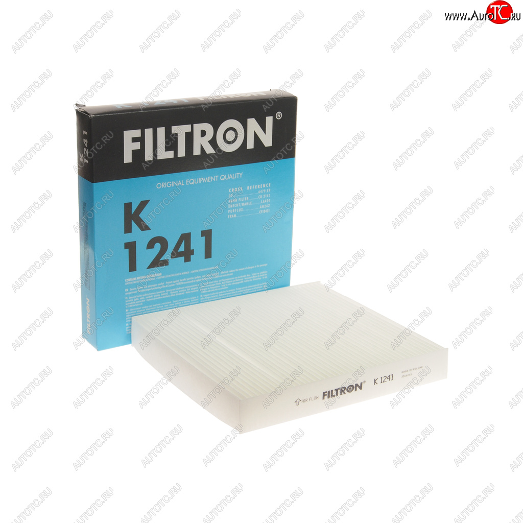 499 р. Фильтр воздушный салона MITSUBISHI Lancer 10 FILTRON FILTRON k1241  с доставкой в г. Кемерово