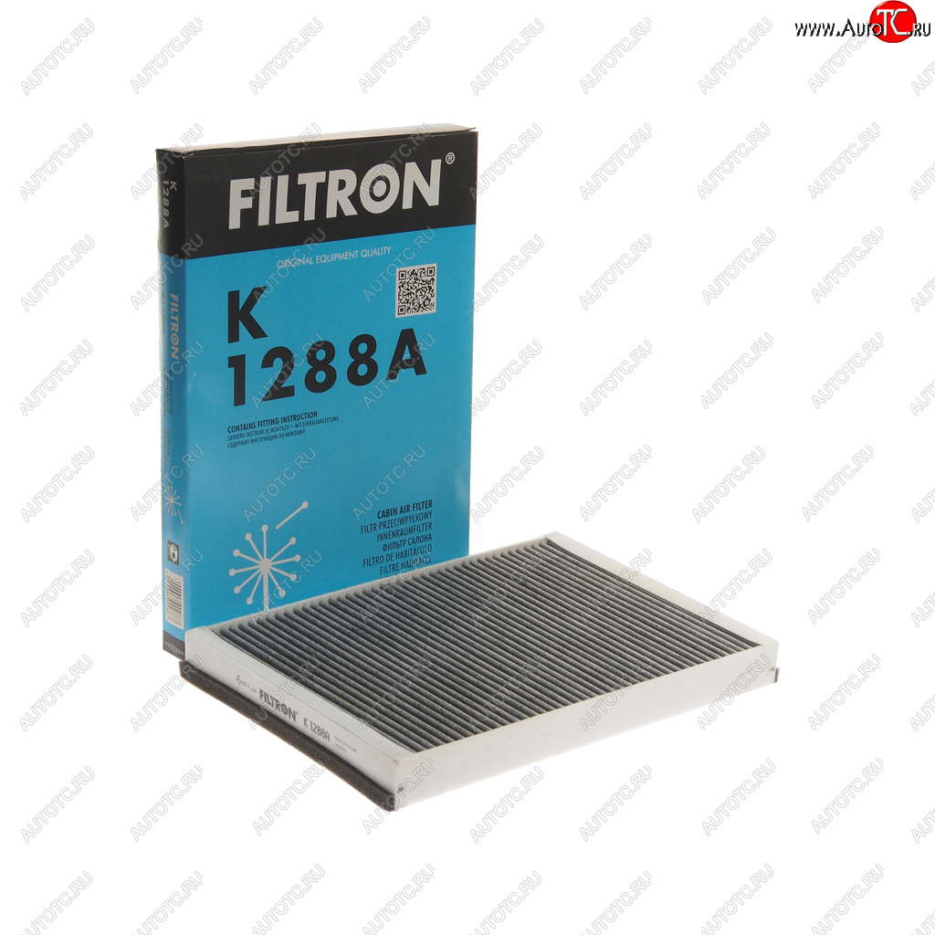 1 239 р. Фильтр воздушный салона MERCEDES Sprinter угольный FILTRON FILTRON k1288a  с доставкой в г. Кемерово