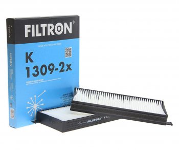 1 029 р. Фильтр воздушный салона SSANGYONG Actyon (05-11),Kyron (05-) комплект FILTRON FILTRON k1309-2x  с доставкой в г. Кемерово. Увеличить фотографию 1