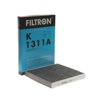 899 р. Фильтр воздушный салона VW Golf (14-) AUDI A3 (12-) SEAT Leon (12-) угольный FILTRON FILTRON k1311a  с доставкой в г. Кемерово. Увеличить фотографию 1
