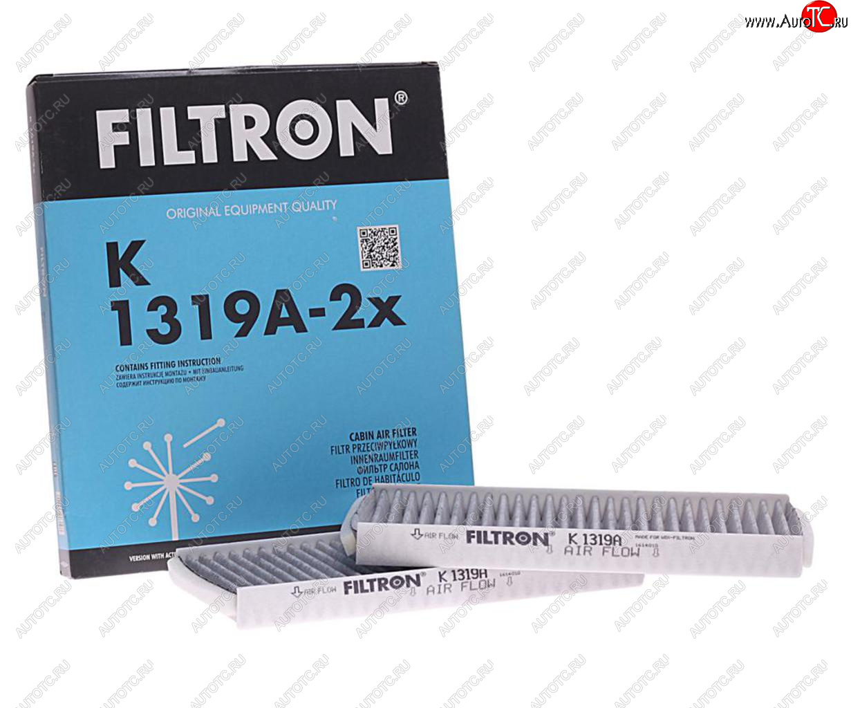 1 329 р. Фильтр воздушный салона MAZDA MPV LW (02-),RX-8 FILTRON FILTRON k1319a-2x  с доставкой в г. Кемерово