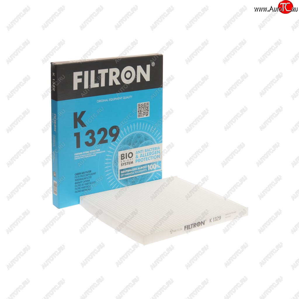 429 р. Фильтр воздушный салона HYUNDAI Solaris KIA Rio (11-) FILTRON FILTRON k1329  с доставкой в г. Кемерово