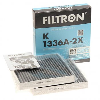 1 189 р. Фильтр воздушный салона BMW X3 (10-),X4 (14-) комплект FILTRON FILTRON k1336a-2x  с доставкой в г. Кемерово. Увеличить фотографию 1