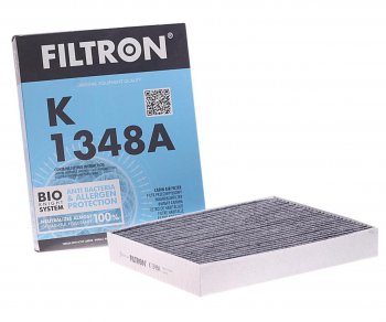 1 279 р. Фильтр воздушный салона FORD Mondeo (14-) угольный FILTRON FILTRON k1348a  с доставкой в г. Кемерово. Увеличить фотографию 1