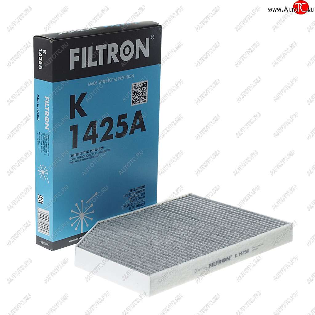 1 279 р. Фильтр воздушный салона BMW X3 (G01) угольный FILTRON FILTRON k1425a  с доставкой в г. Кемерово