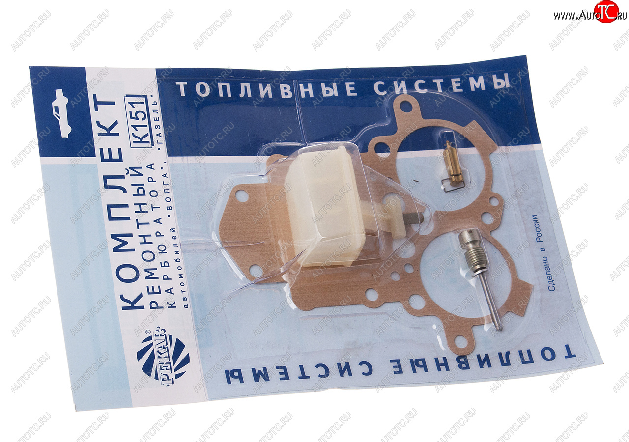 699 р. Ремкомплект карбюратора ГАЗ-2410,3302 К-151 №3 PEKAR PEKAR к151рк3  с доставкой в г. Кемерово