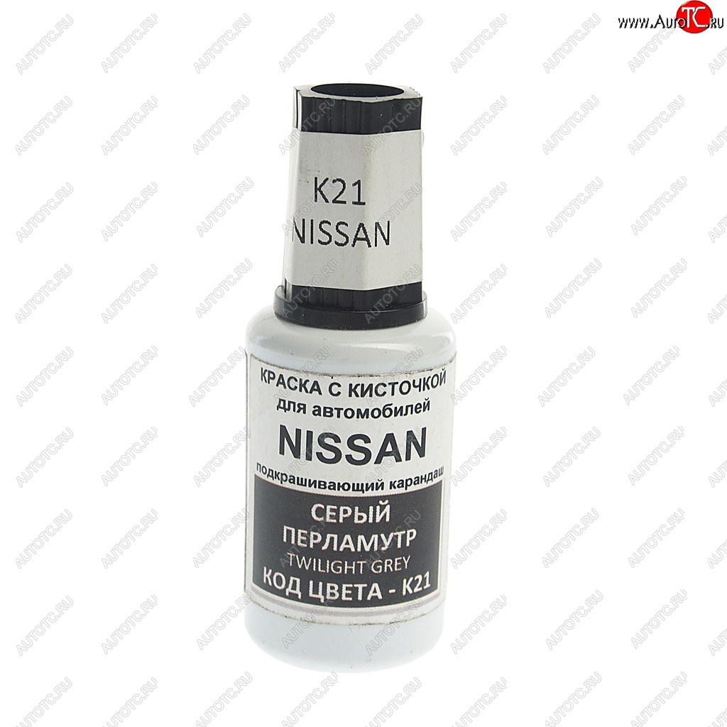 379 р. Краска с кистью 20мл NISSAN K21 PODKRASKA PODKRASKA k21  с доставкой в г. Кемерово