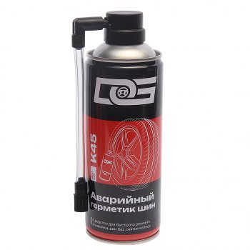 499 р. Герметик шин TIRE SEALER&INFLATOR 450мл DG DG k45  с доставкой в г. Кемерово. Увеличить фотографию 1