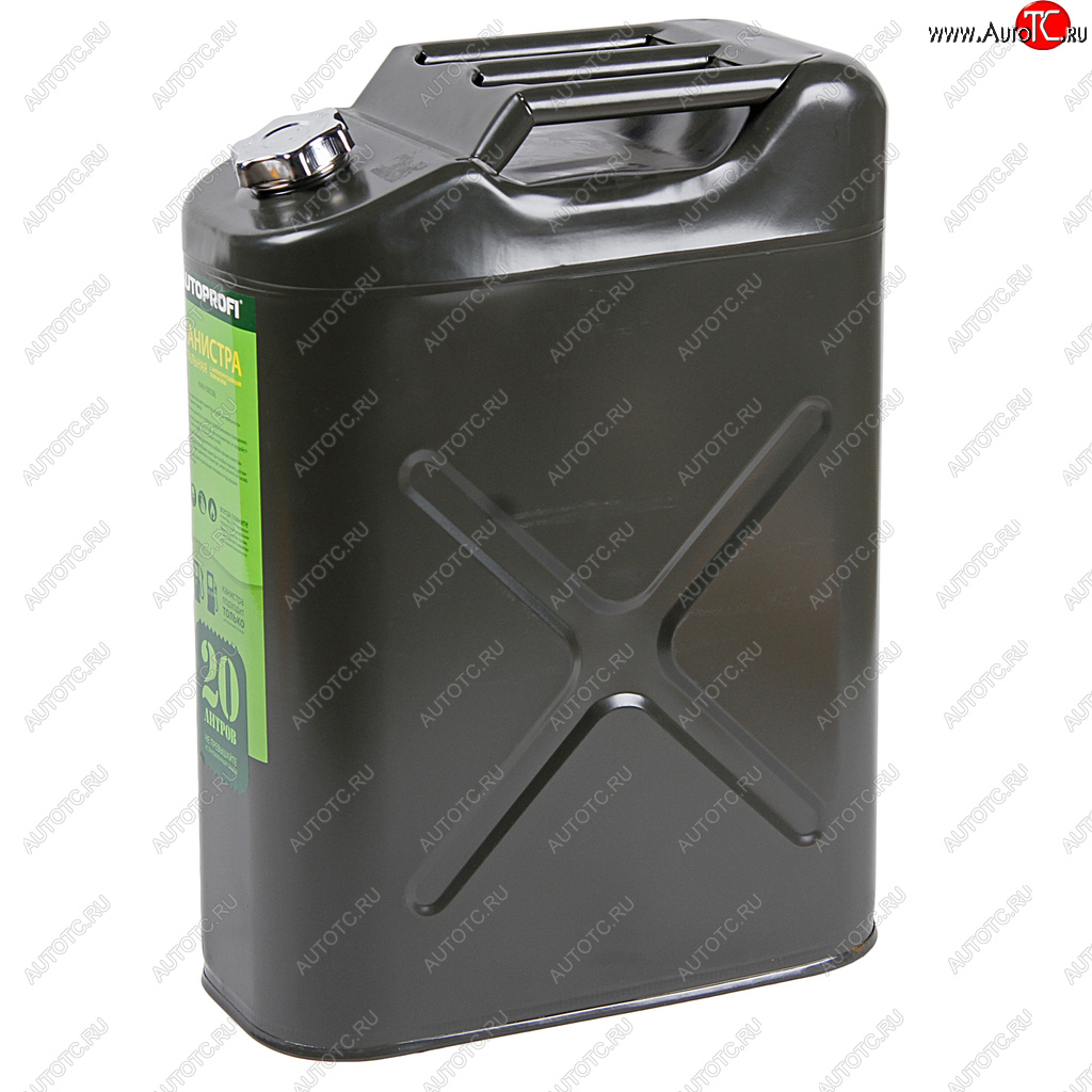 3 899 р. Канистра 20л сталь AUTOPROFI AUTOPROFI kan-100 (20l)  с доставкой в г. Кемерово