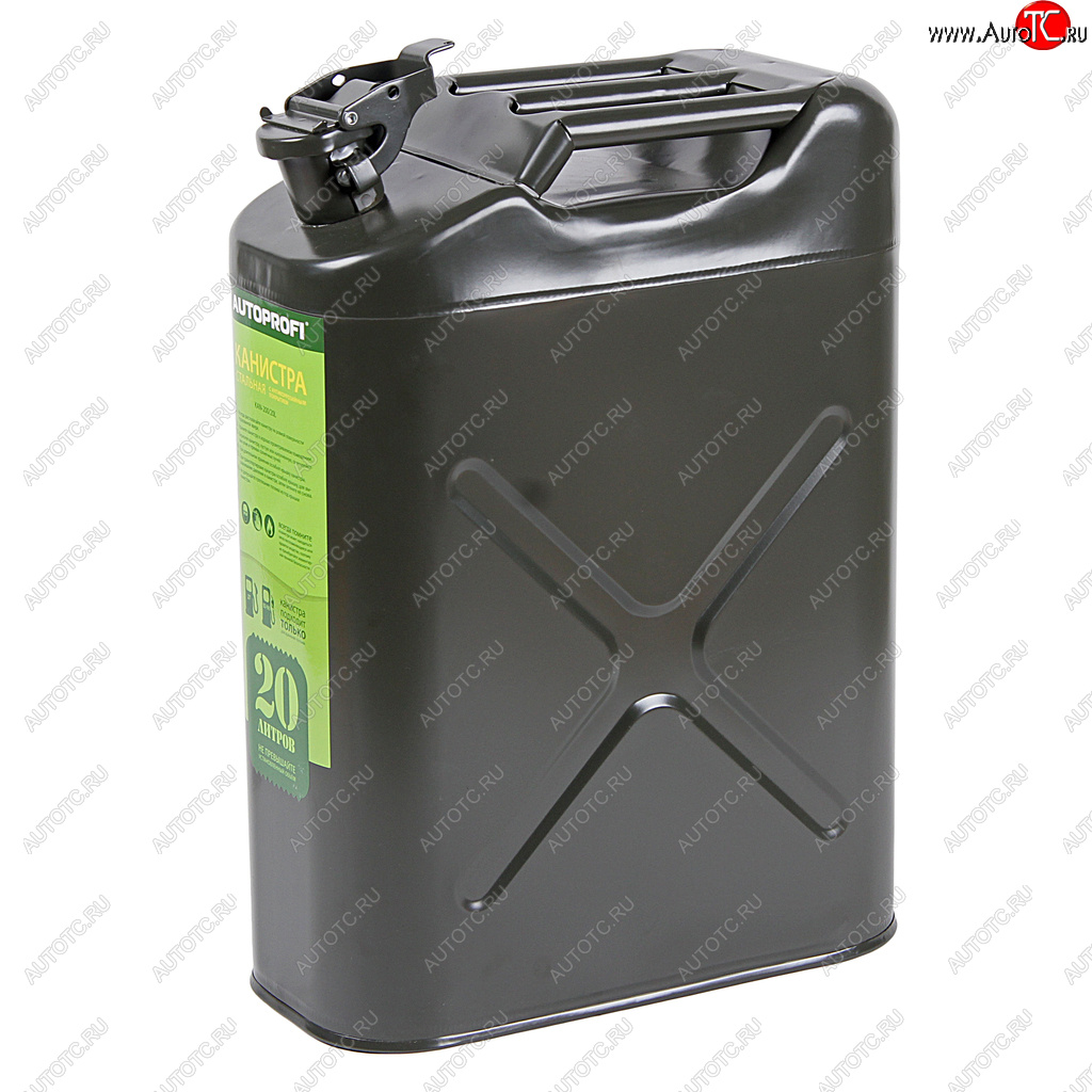 4 399 р. Канистра 20л сталь AUTOPROFI AUTOPROFI kan-200 (20l)  с доставкой в г. Кемерово