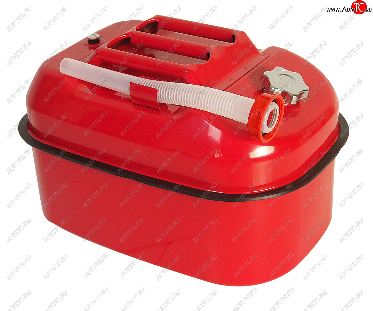 4 699 р. Канистра 20л сталь плоская со сливным устройством AUTOPROFI AUTOPROFI kan-500 (20l)  с доставкой в г. Кемерово