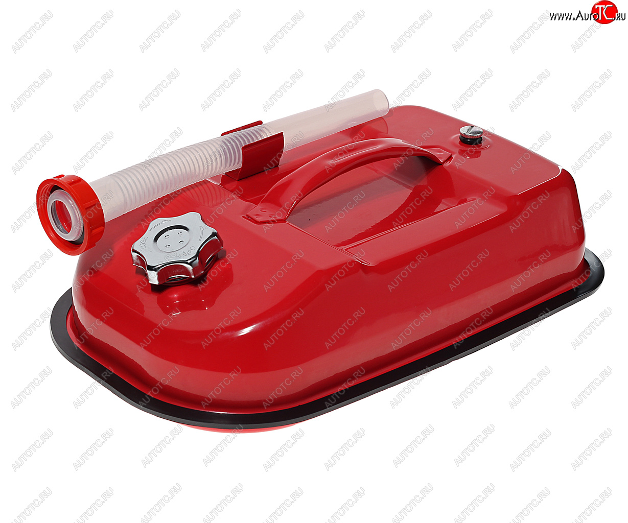 3 579 р. Канистра 5л сталь плоская со сливным устройством AUTOPROFI AUTOPROFI kan-500 (5l)  с доставкой в г. Кемерово