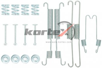 629 р. Ремкомплект HYUNDAI Accent колодок тормозных задних барабанных KORTEX KORTEX kbd005  с доставкой в г. Кемерово. Увеличить фотографию 2