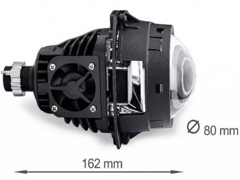 4 699 р. Линза светодиодная BI-LED CLEARLIGHT CLEARLIGHT kbm cl g3 a8 2  с доставкой в г. Кемерово. Увеличить фотографию 2